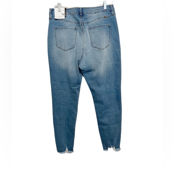 NWT KanCan High-Rise Super Skinny Raw Hem Jeans - Picture 4 of 7